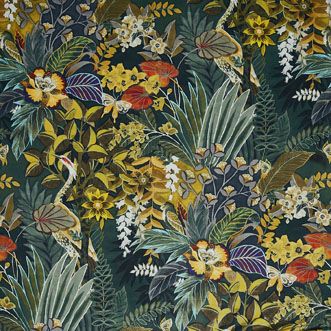 Hidden, Paradise Emerald - Fabric Only
